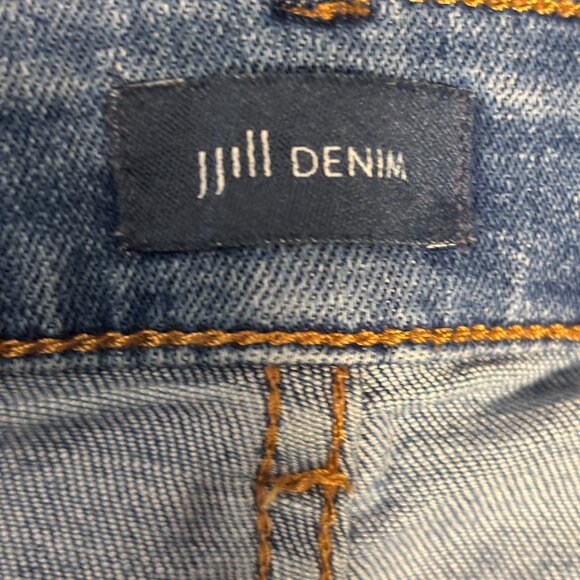 J. Jill Denim Boyfriend Jeans Straight Leg Ankle Size 8P - Picture 2 of 11